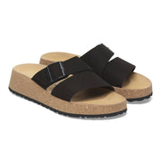 Women's Almina Nubuck Leather Sandals In Black