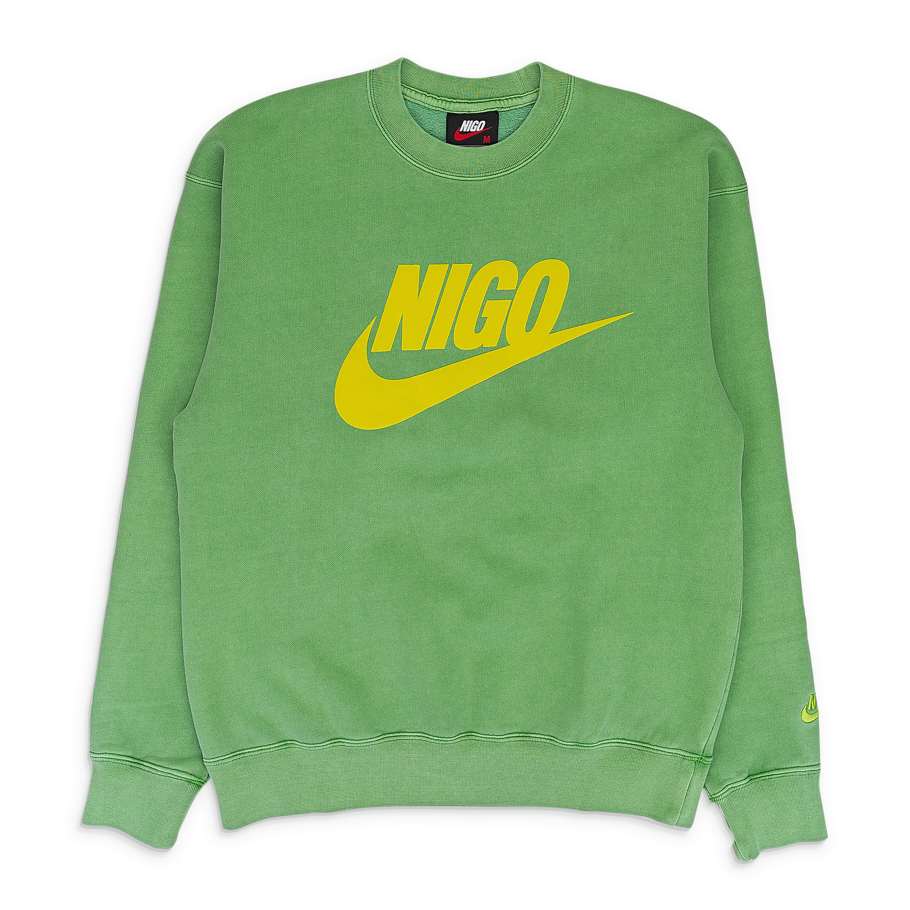 GREEN NIGO CREWNECK SWEATSHIRT