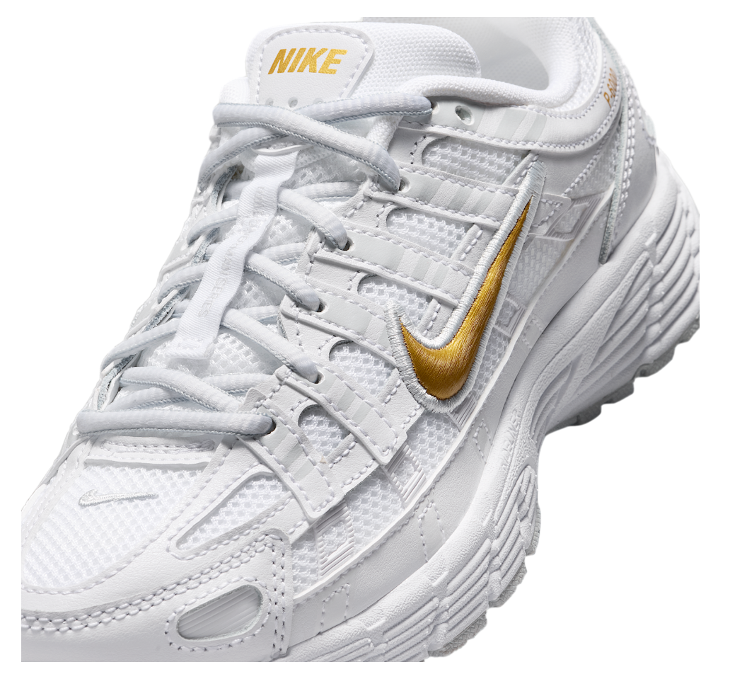Nike P-6000 White Metallic Gold (GS)