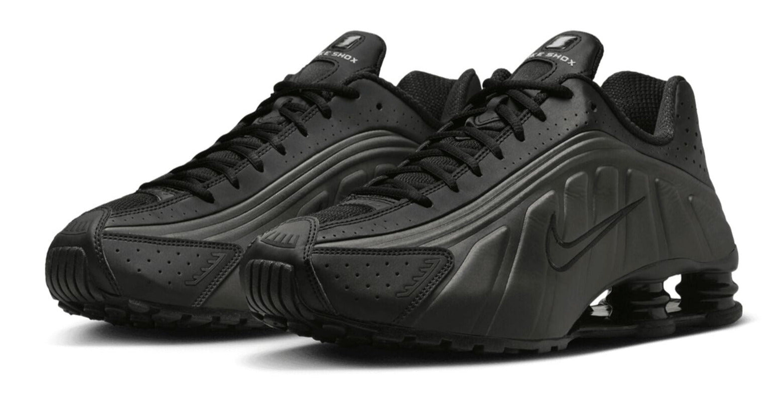 Nike Shox R4 Black Bright Crimson