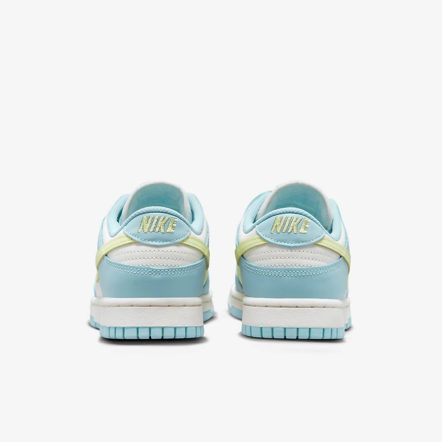Women's Dunk Low Citron Sneakers In Ocean Bliss