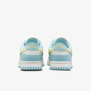 Women's Dunk Low Citron Sneakers In Ocean Bliss