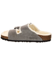 Birkenstock Arizona Suede & Shearling Sandal