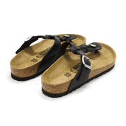 Women's Gizeh Braided Thong Sandals In Black