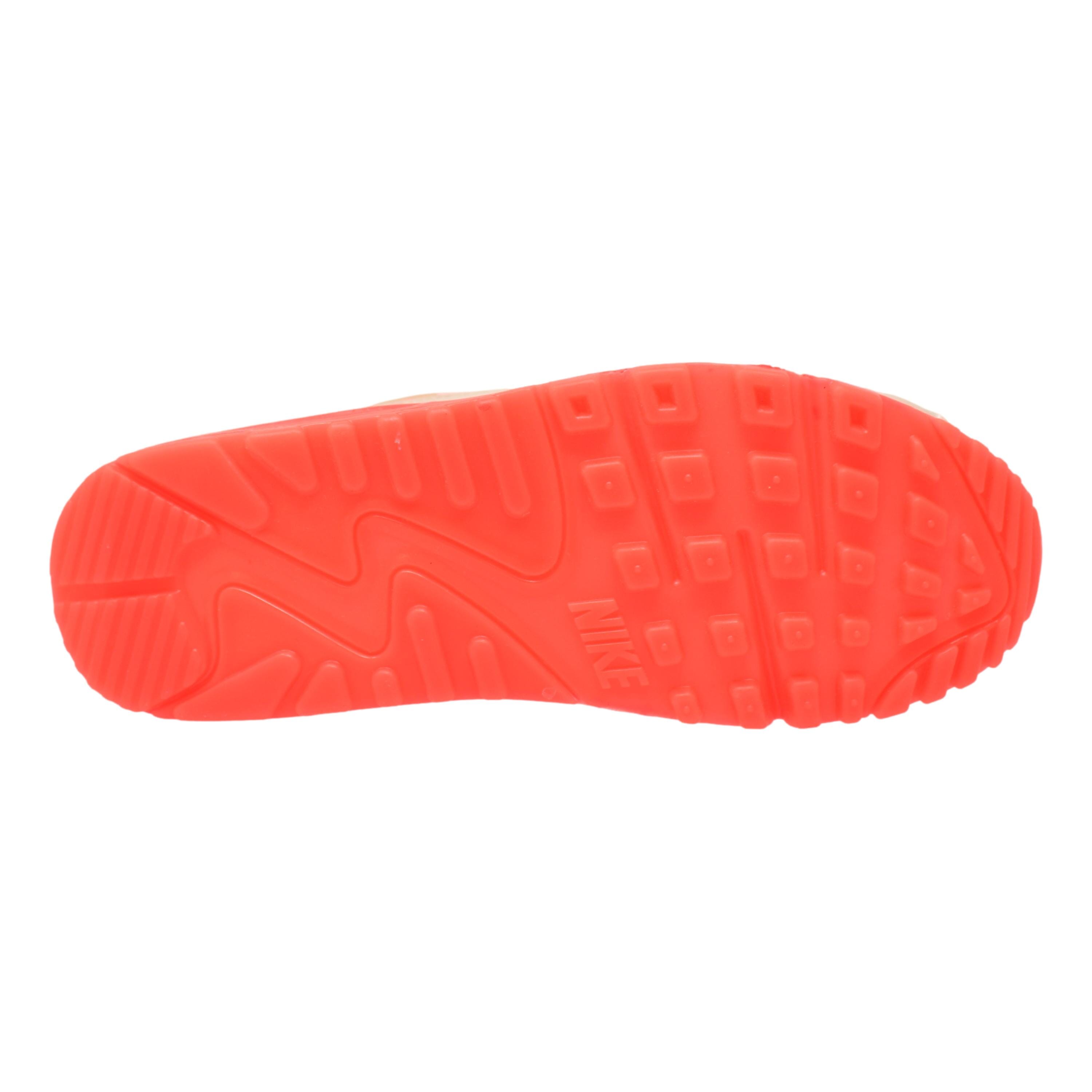 Nike Air Max 90 Bright Crimson/Pure Platinum  CT3449-600 Women's