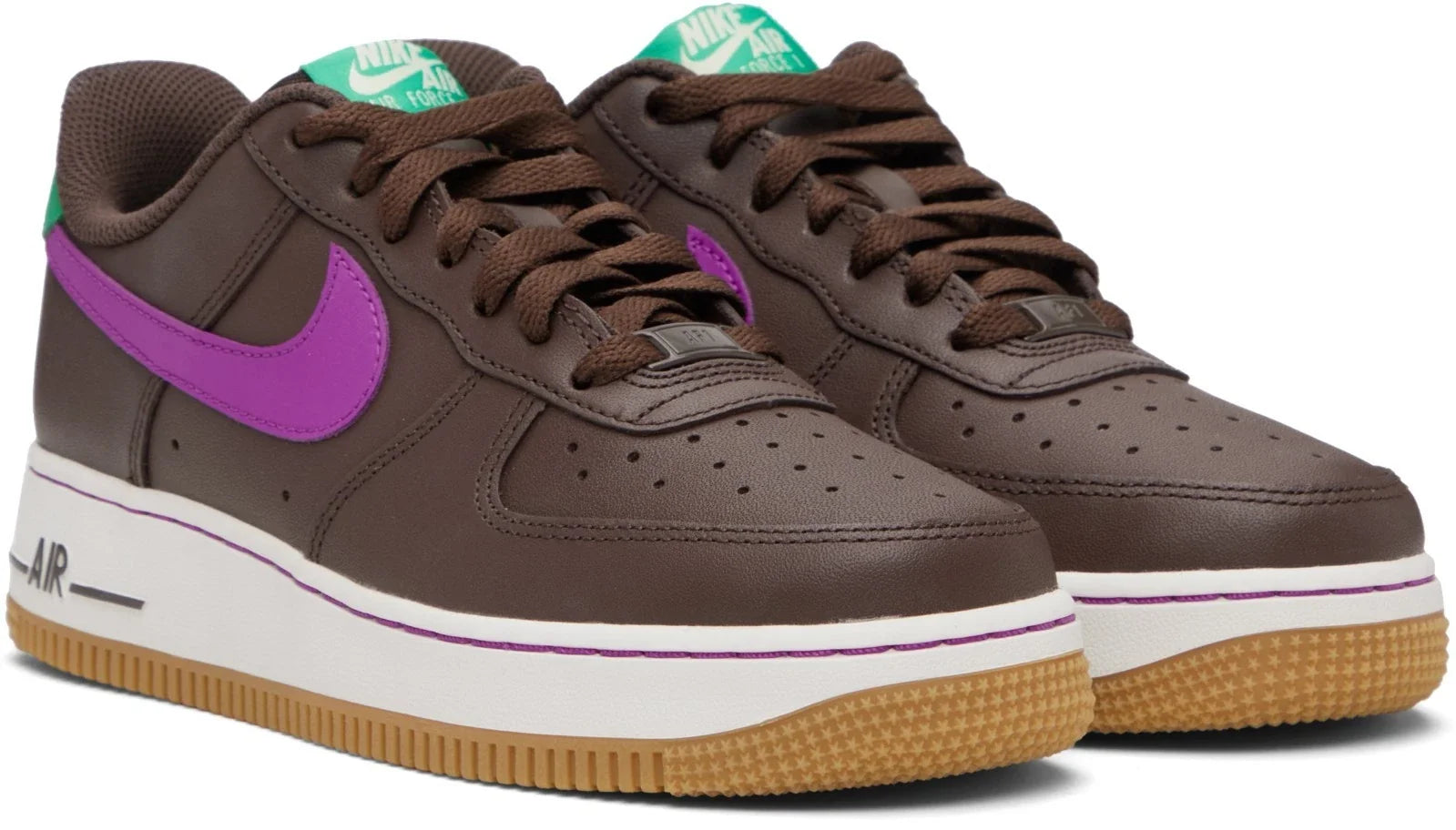 Nike Air Force 1 Low '07 IM2368-237 Sneaker Mens Brown Lifestyle Shoe MEW1572