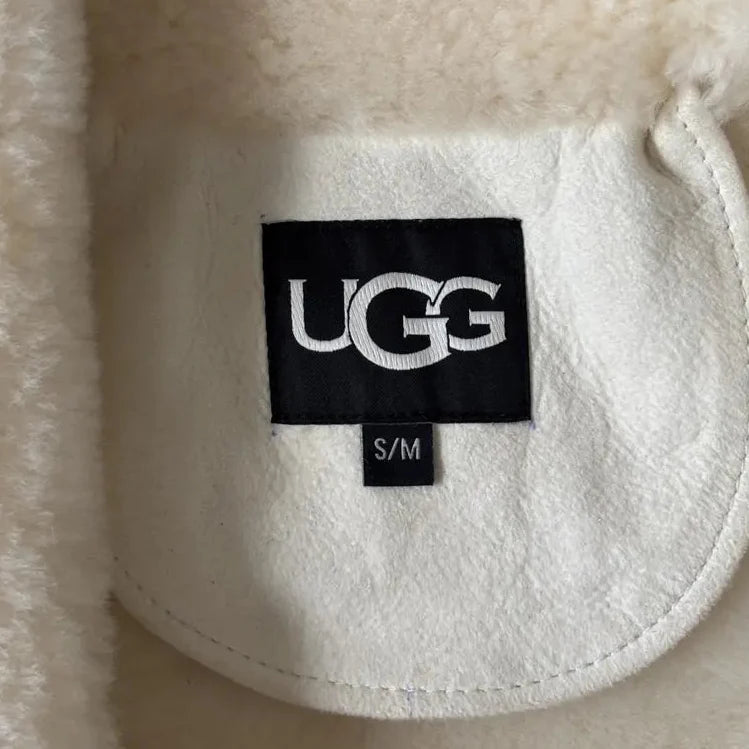 UGG Shearling Regenerate Cream Coat - Women's