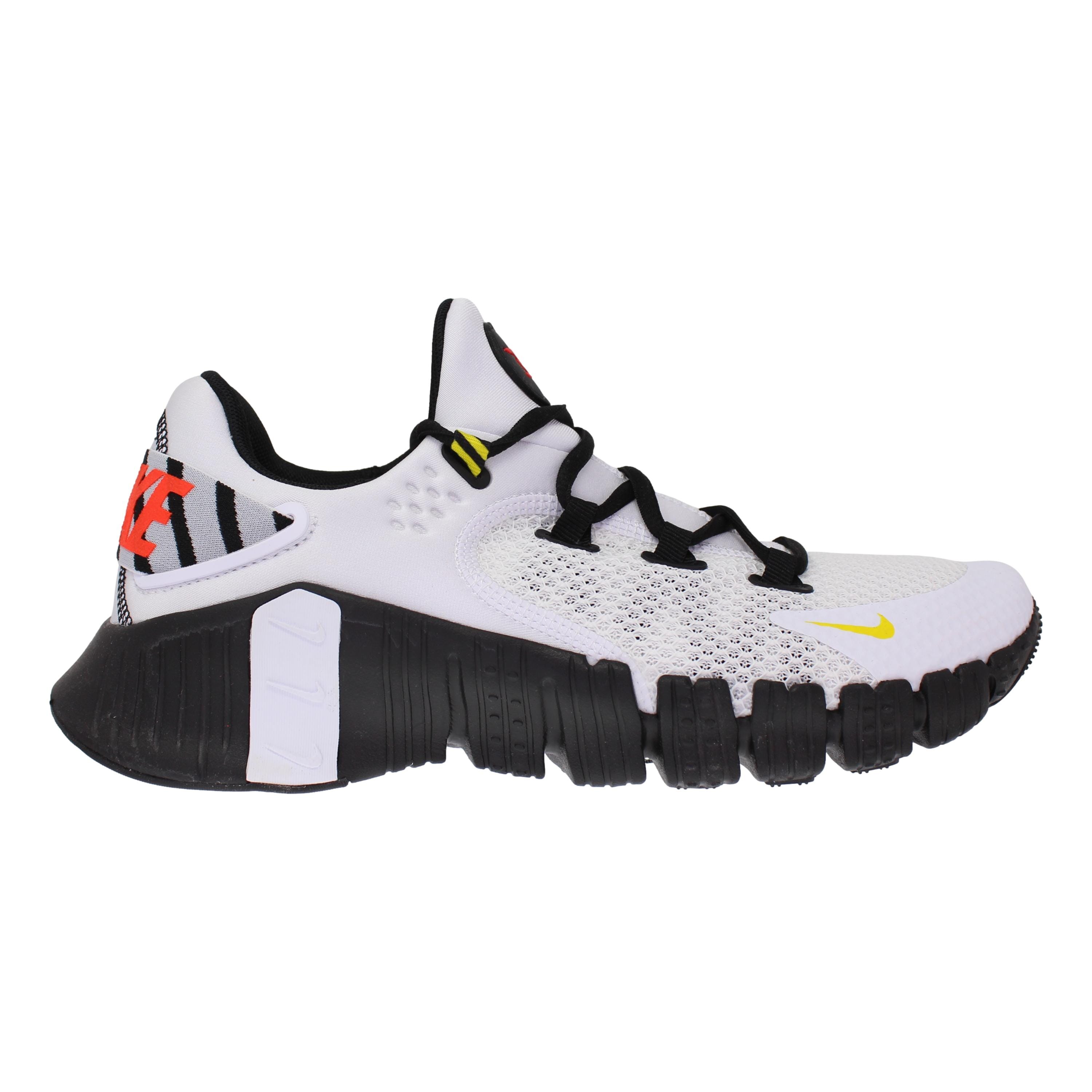 Nike Free Metcon 4 White/Opti Yellow-Black  DV6959-100 Men's