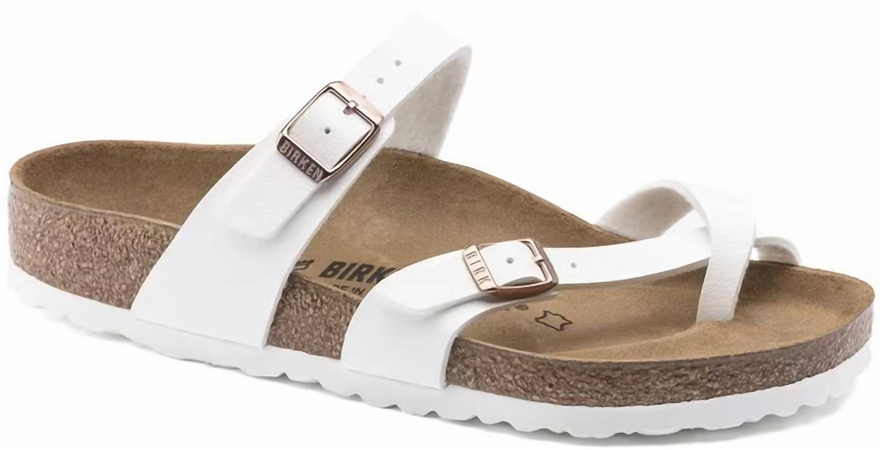 Women's Mayari Birko-Flor Sandal In White