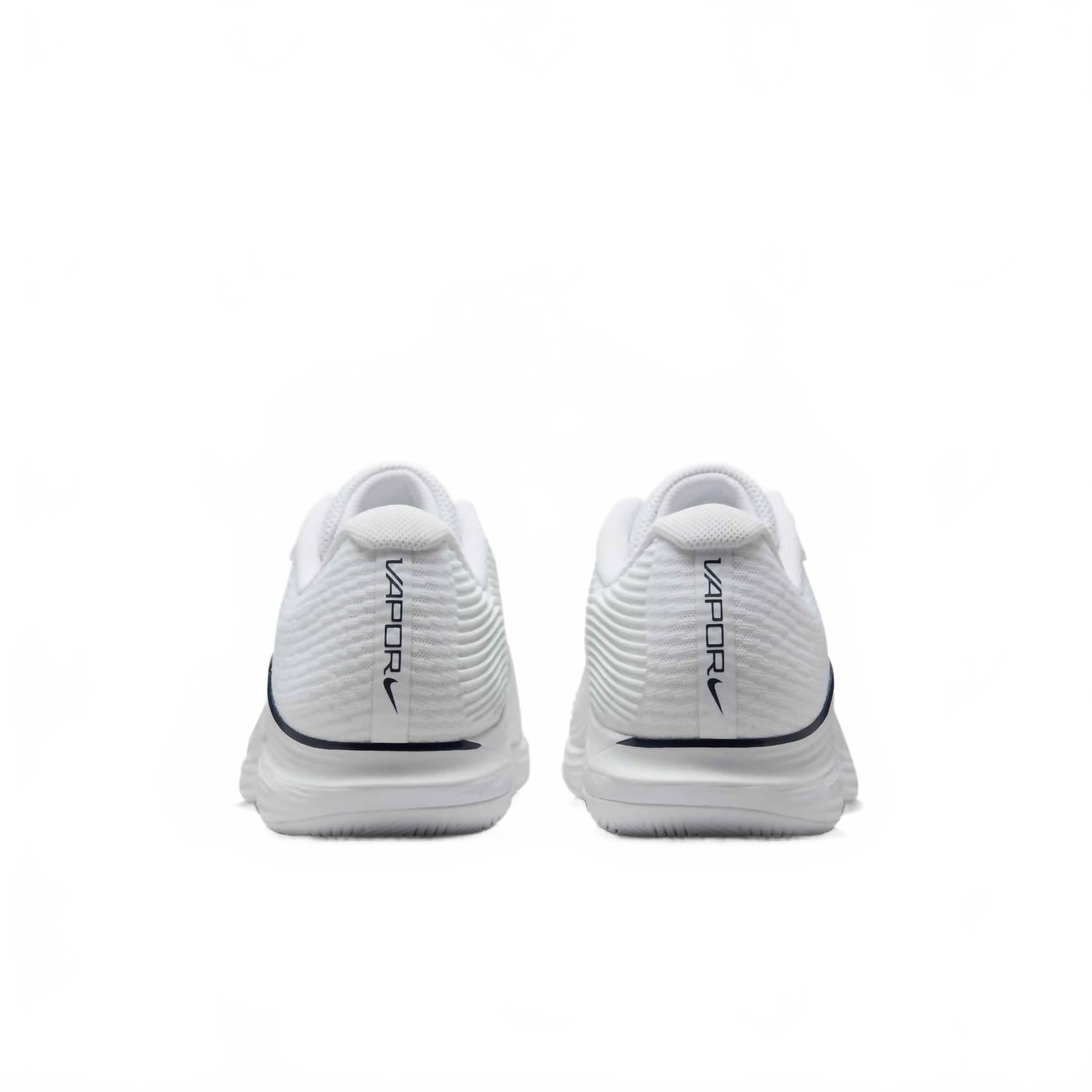 Men's Zoom Vapor 12 Hard Court Tennis Shoes In White White/midnight Navy