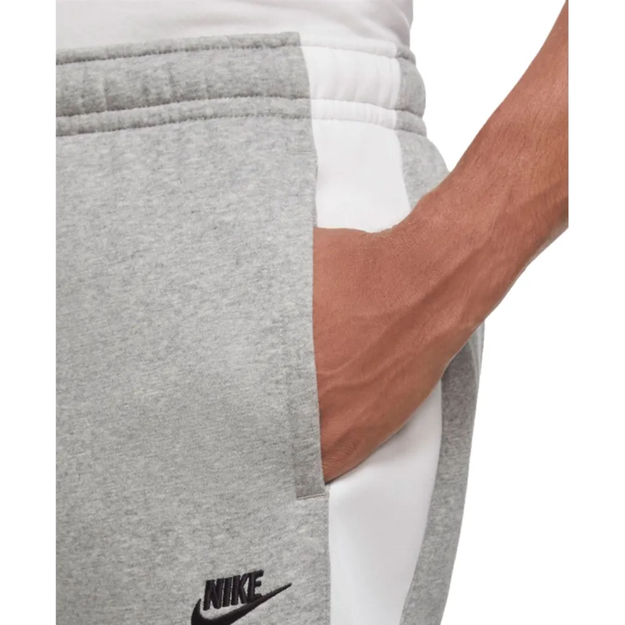 Men's Nike NSW BB Joggers Grey/White CZ9968-071