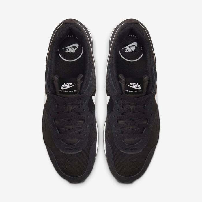 Men's Nike Venture Runner CK2944-002 Sneakers Black White Lace Up Running Shoes