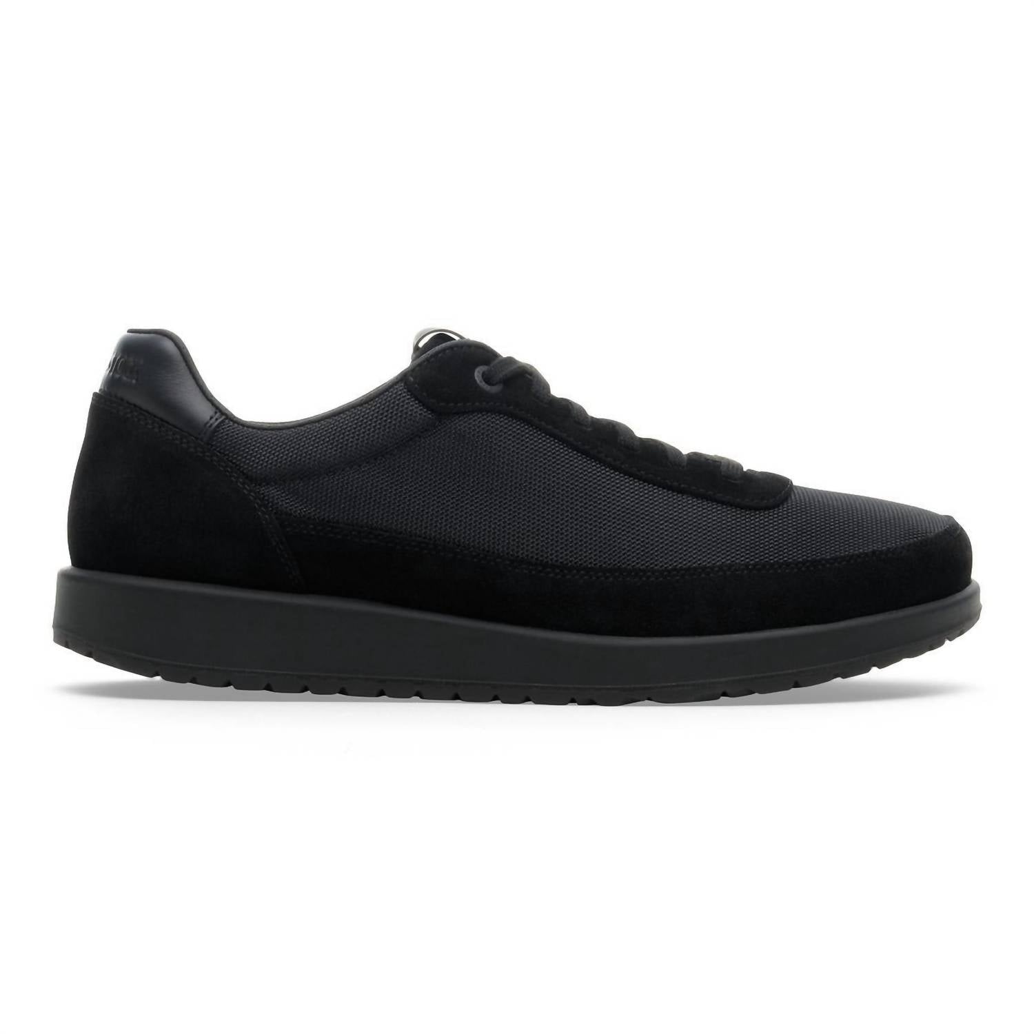 Unisex Honnef City Lace Up Sneakers In Black