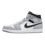 Nike Air Jordan 1 Mid Light Smoke Grey / White - Anthracite  554724-078 Men's