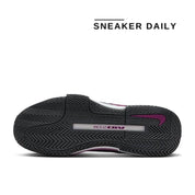 Men's Zoom Gp Challenge 1 Hc Tennis Shoe In Smoke Grey/sangria