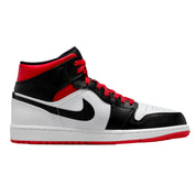 Men's Nike Air Jordan 1 Mid White / Gym Red - Black DQ8426-106