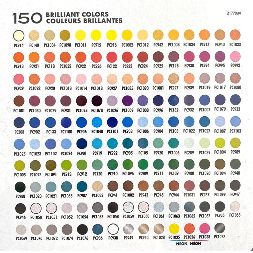 150 Prismacolor Premier Artist Colour Pencils Soft Core Box Set
