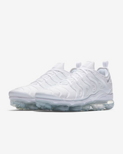 Men's Nike Air VaporMax Plus 924453-100 Sneakers White Pure Platinum Running Shoes