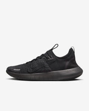 Men's Nike Free RN NN FB1276-001 Sneaker Black Lace Up Comfort Road Running Shoes