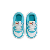 Youth Nike Force LV8 DX215- Sneakers White Blue Lifestyle Shoes HTAT31