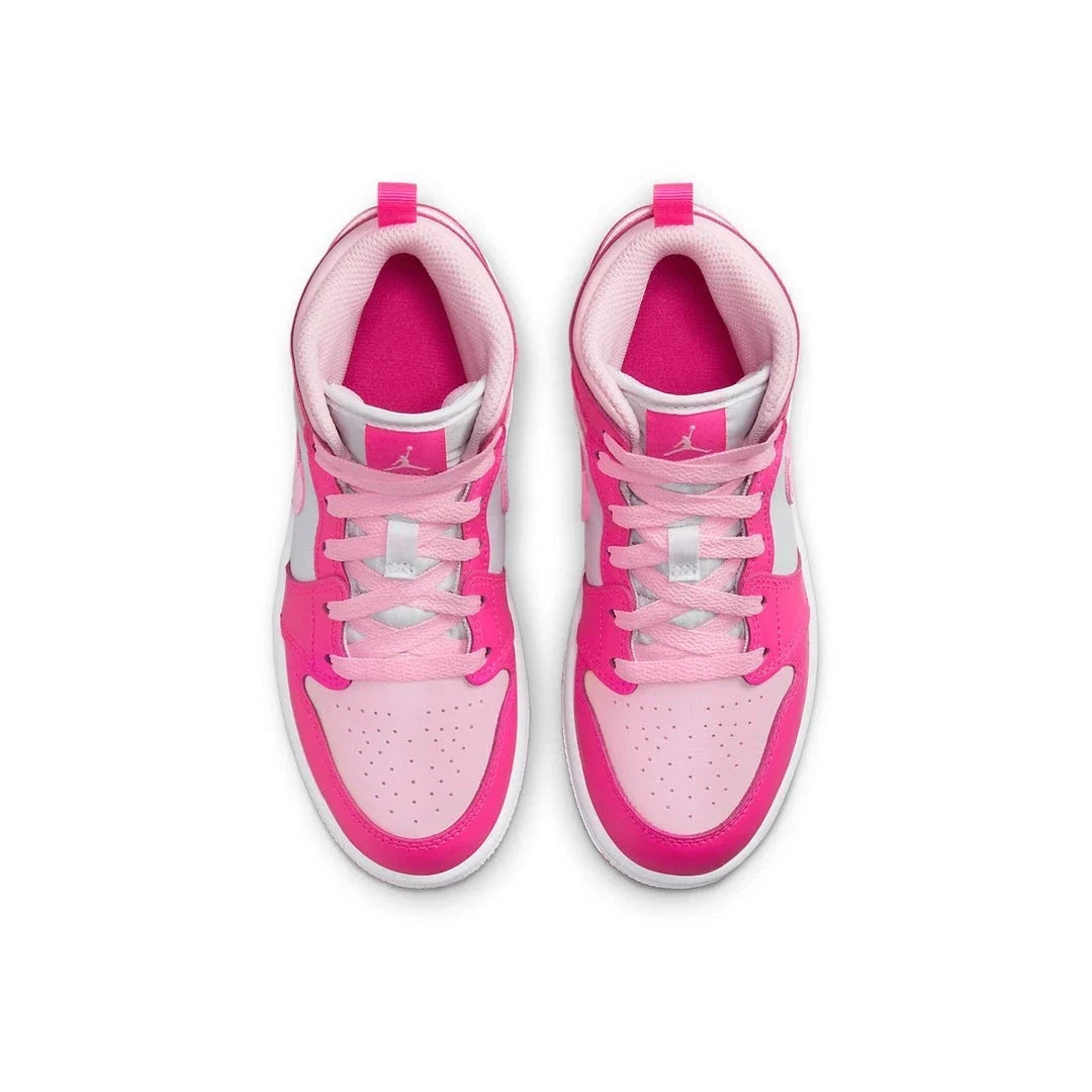 Youth Nike Air Jordan Mid FD8781- Sneakers Pink Lifestyle Shoes HTAT99