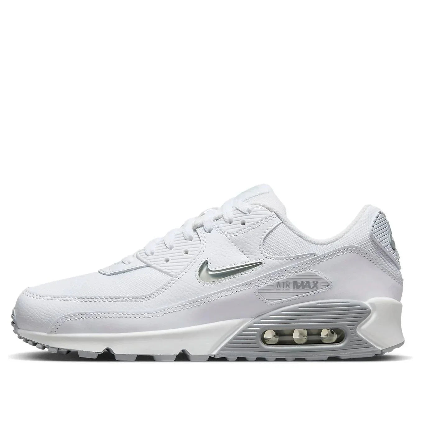 Nike Air Max 90 FN8005-100 Sneaker White Smoke Gray Running Shoes