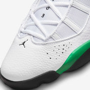 Men's Air Jordan 6 Rings 322992-131 Sneakers Mens White Green Leather Basketball Shoes