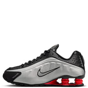 Nike Shox R4 AR3565-011 Sneakers Women's Black Metallic Trainer Shoes SHOP408