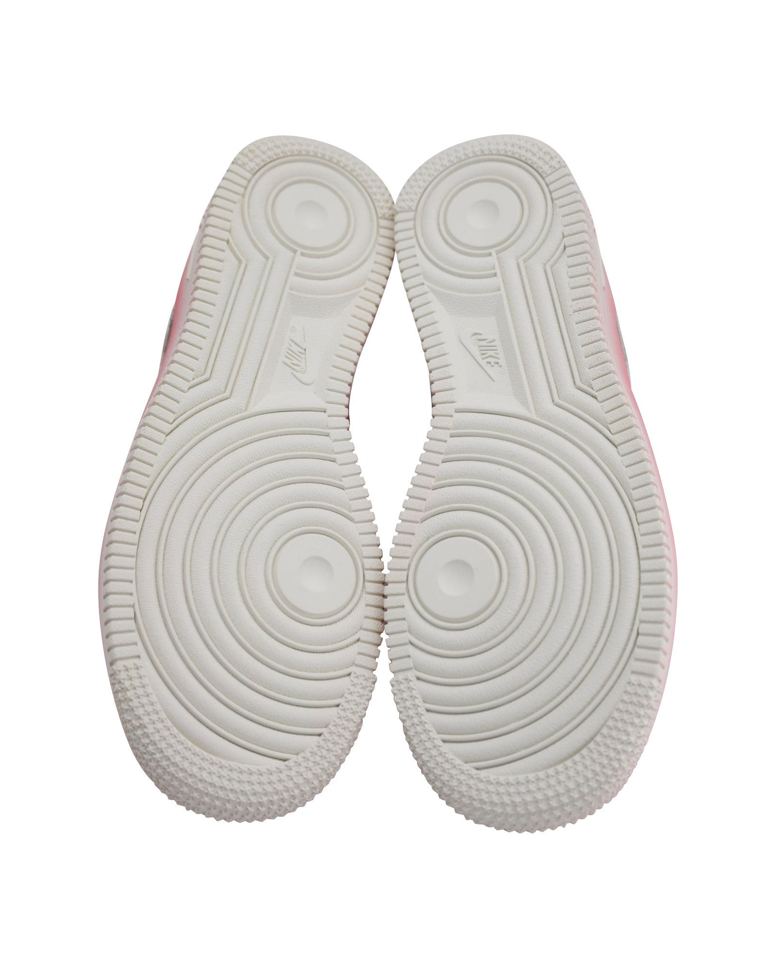 Nike Air Force 1 Low Snakeskin Sneakers in White Leather