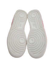 Nike Air Force 1 Low Snakeskin Sneakers in White Leather