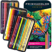 36 Prismacolor Premier Colour Pencils Tin Set Artists Professional