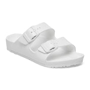 Youth Birkenstock Arizona Sandals White Waterproof Slip On Slide VER849