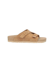 Zürich Sandals In Beige Suede