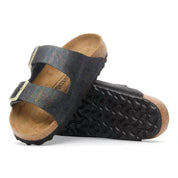 Women's Arizona Sandal In Black Suede Shimmering