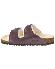 Birkenstock Arizona Narrow Suede & Shearling Sandal