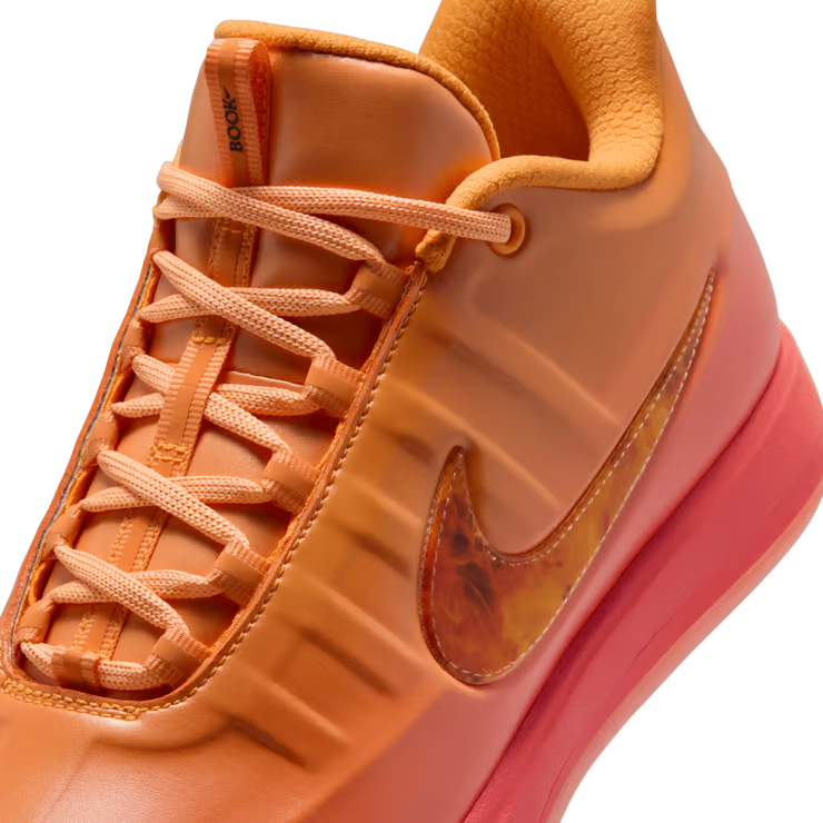 Men's Nike Book 2 The Phoenix Sundial/Medium Ash-Black-Safety Orange-Clay Orange IB6687-700
