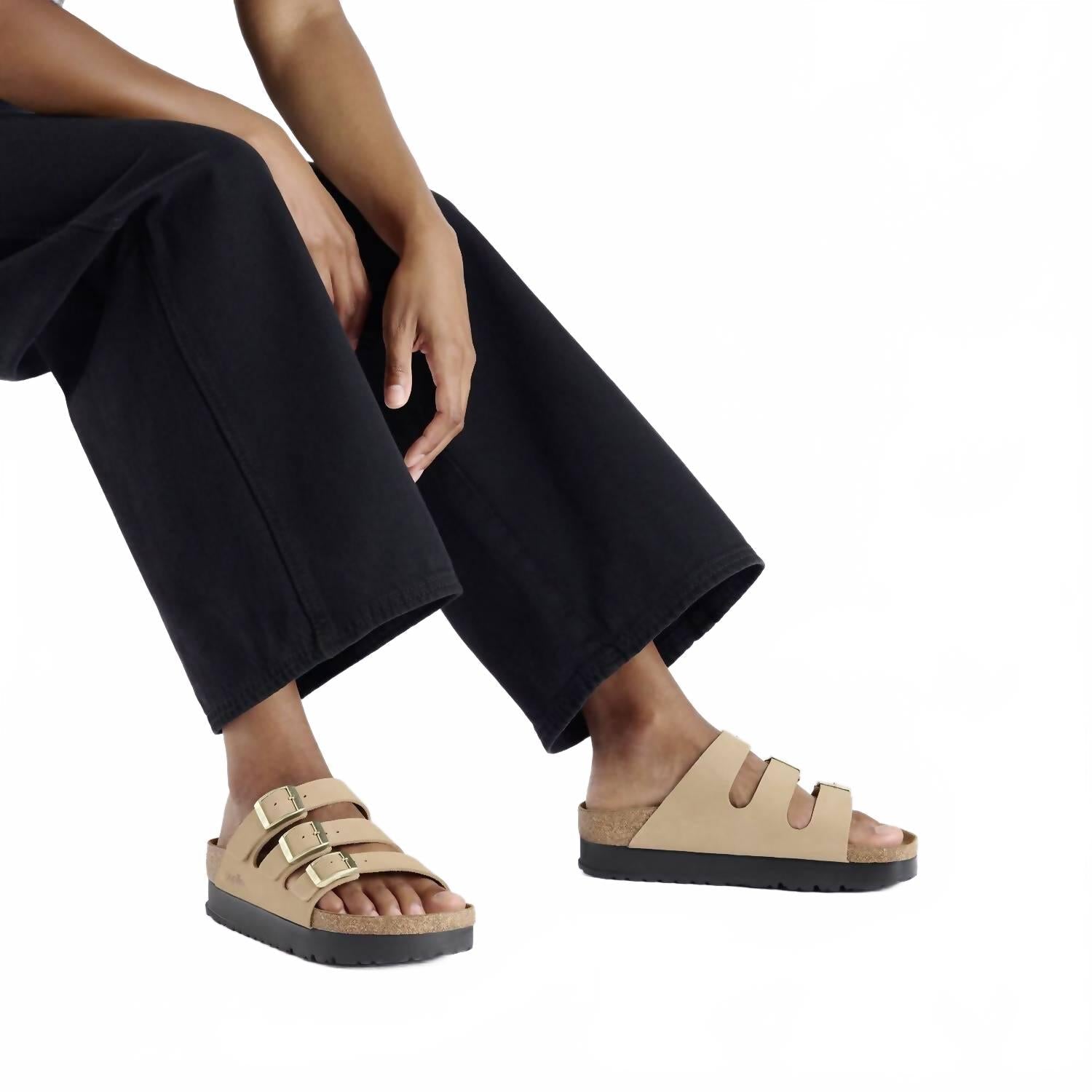 Women's Florida Flex Platform Sandals In Sandcastle