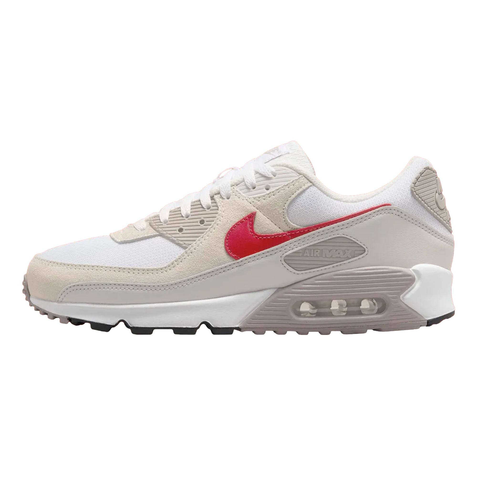 Men's Nike Air Max 90 White/University Red DM0029-113