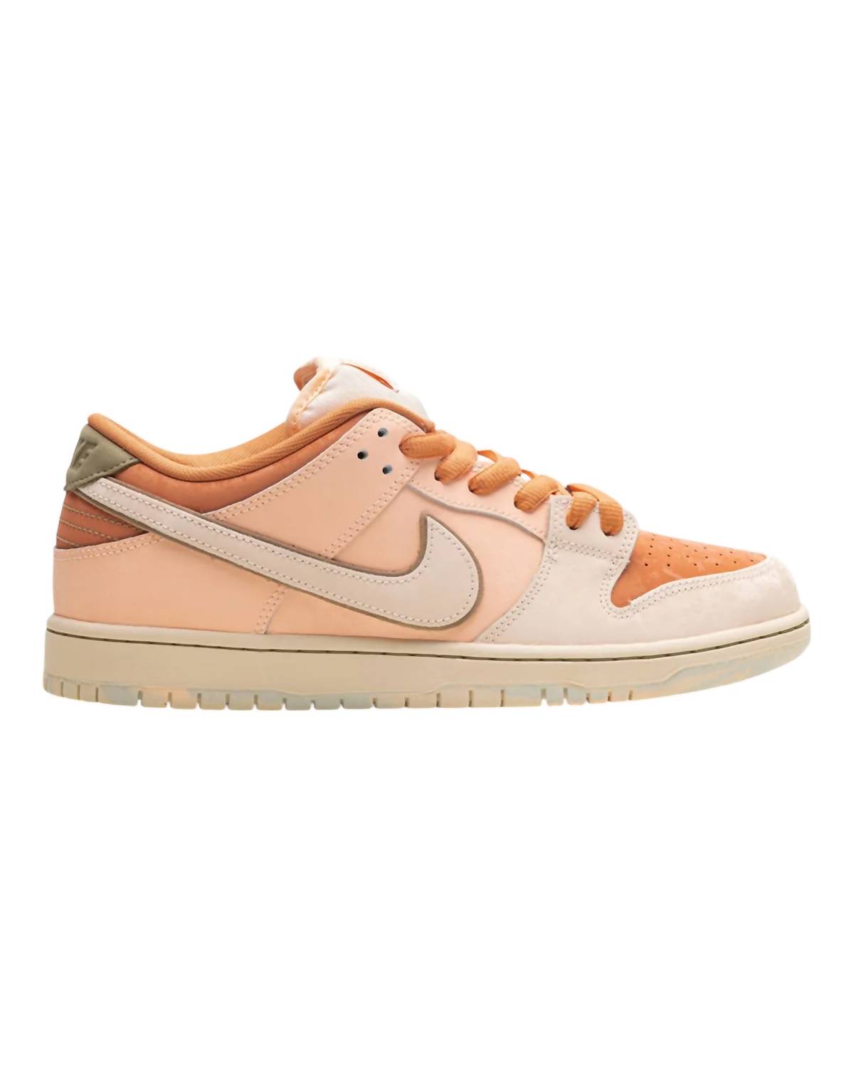 Men's Sb Dunk Low Pro Trocadero Gardens Sneaker In Amber Brown/guava Ice