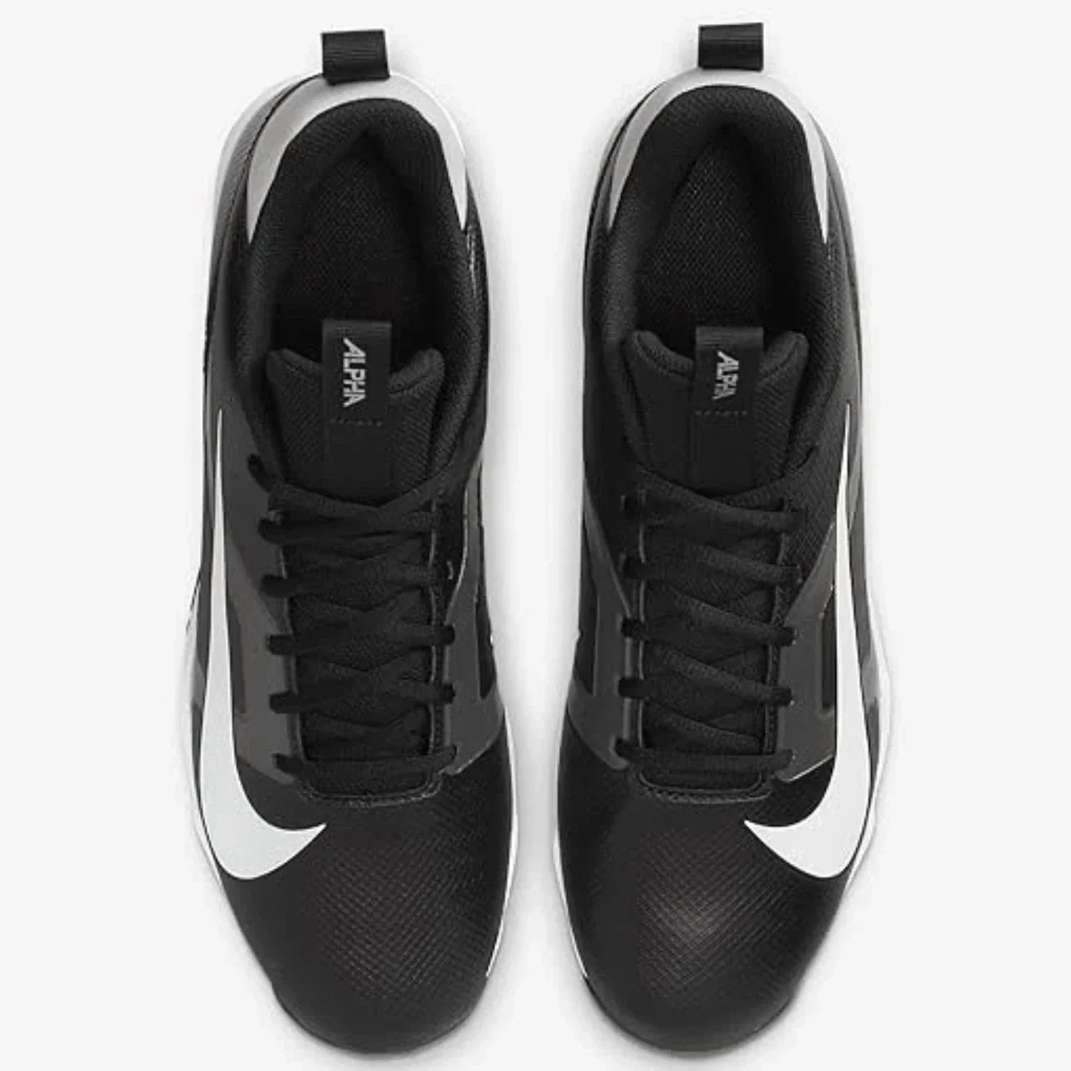 Men's Nike Alpha Menace Shark FN0028- Black Football Cleats RHS7451