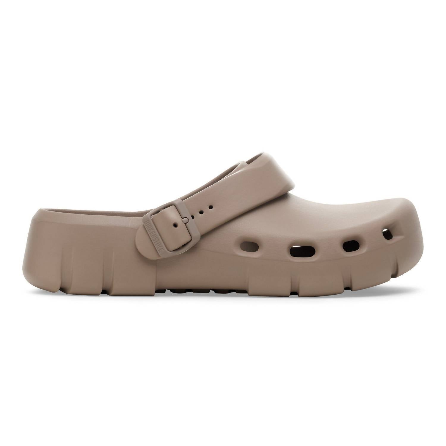 Women's Birki Flow Clog In Gray Taupe