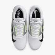 Women's Nike Alpha ace 4 Pro FD7037-100  White Black Football Cleats HAWK3194