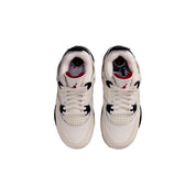 Nike Jordan 4 Retro OG FC Sail / Black - University Red  IM4028-100 Pre-School