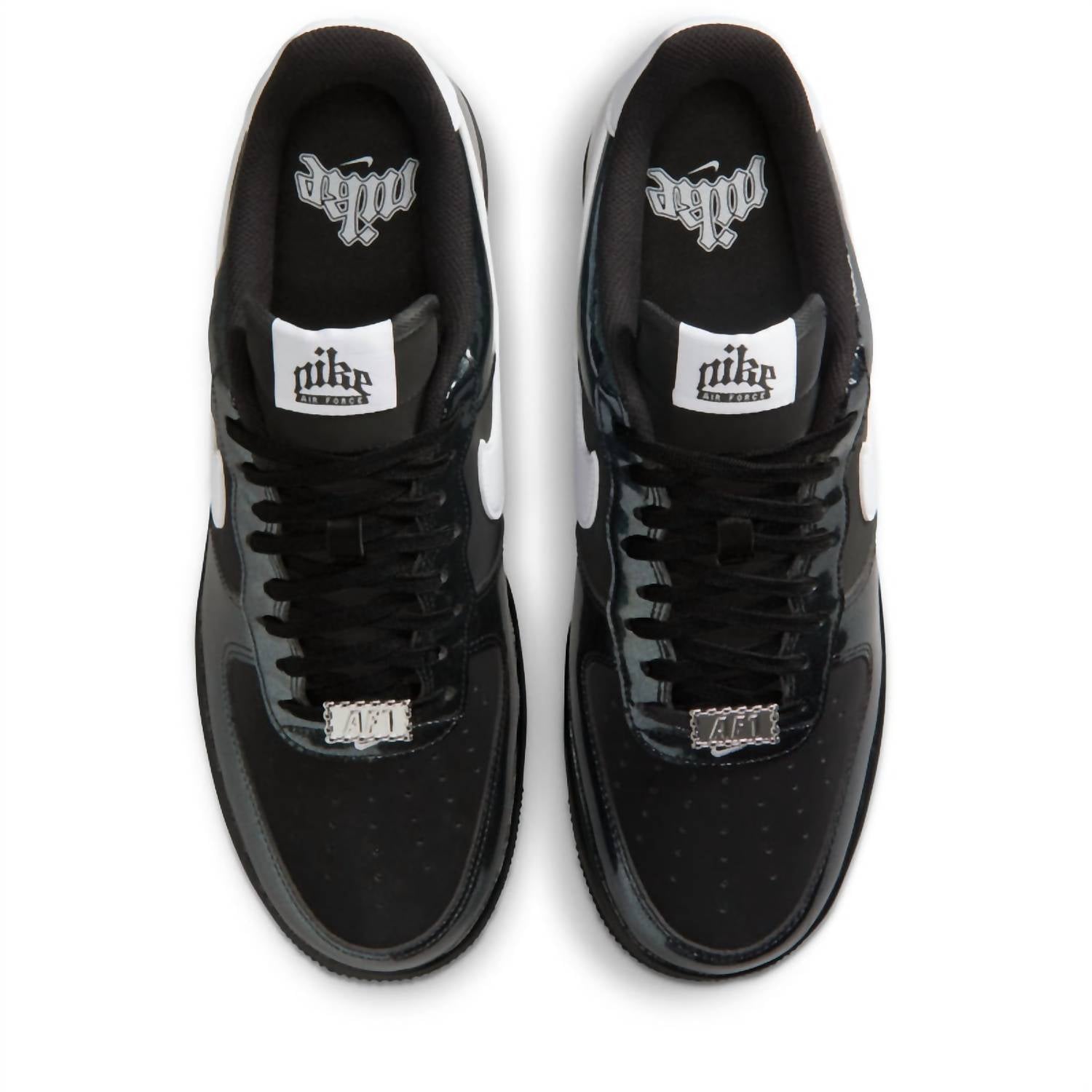 Men's Air Force 1 '07 Lv8 Hip Hop Shoes In Black/white