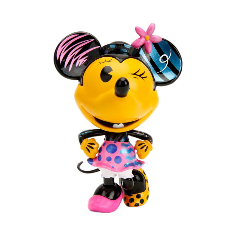 2pc Disney Mickey & Minnie Next Level Collector MetalFig Figure Toy 10x10cm
