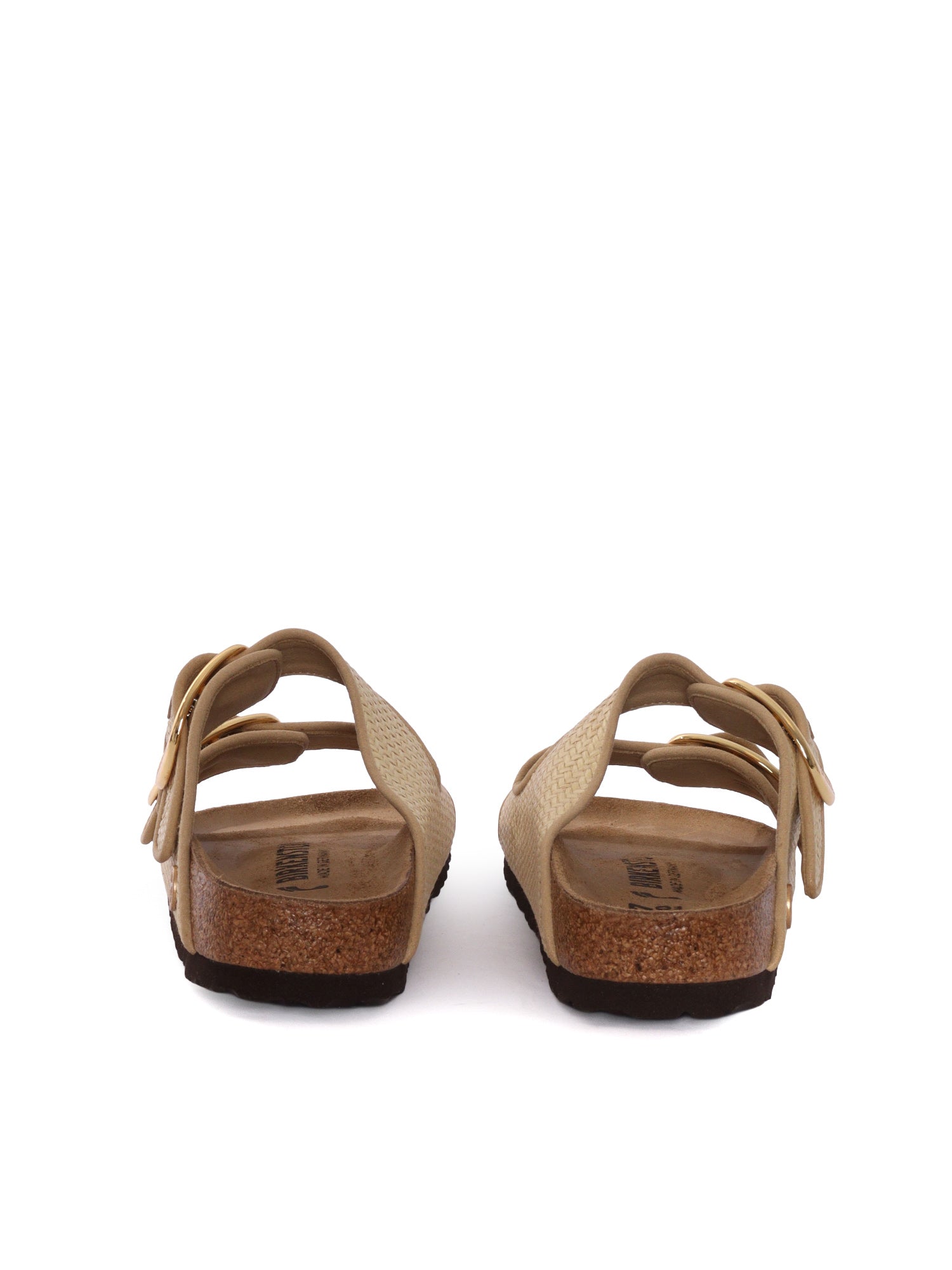 Natural Arizona Raffia Slide Sandal