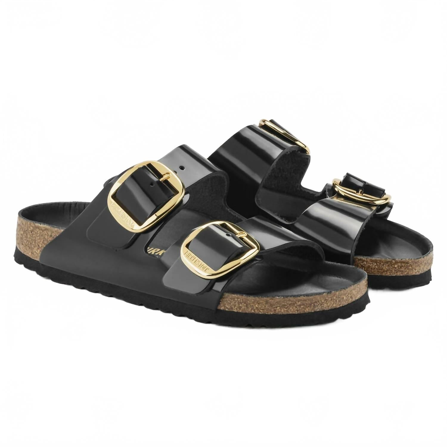 Women's Arizona Big Buckle Sandal In Black