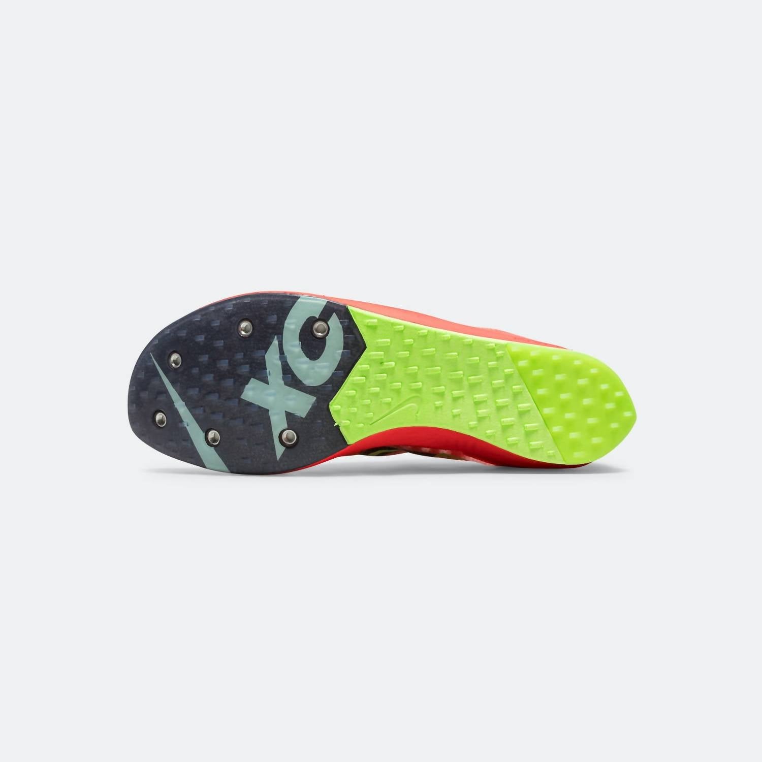 Men's Dragonfly Xc Shoe In Hyper Orange/lime Blast-Bright Crimson