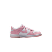 Grade-School Nike Dunk Low White / Medium Soft Pink - White FB9109-125