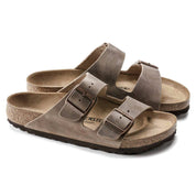 Unisex - Arizona Leather Sandals In Tabacco Brown